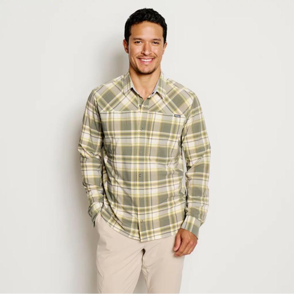 Orvis Pro Stretch Long Sleeve Shirt Men's in Sagebrush